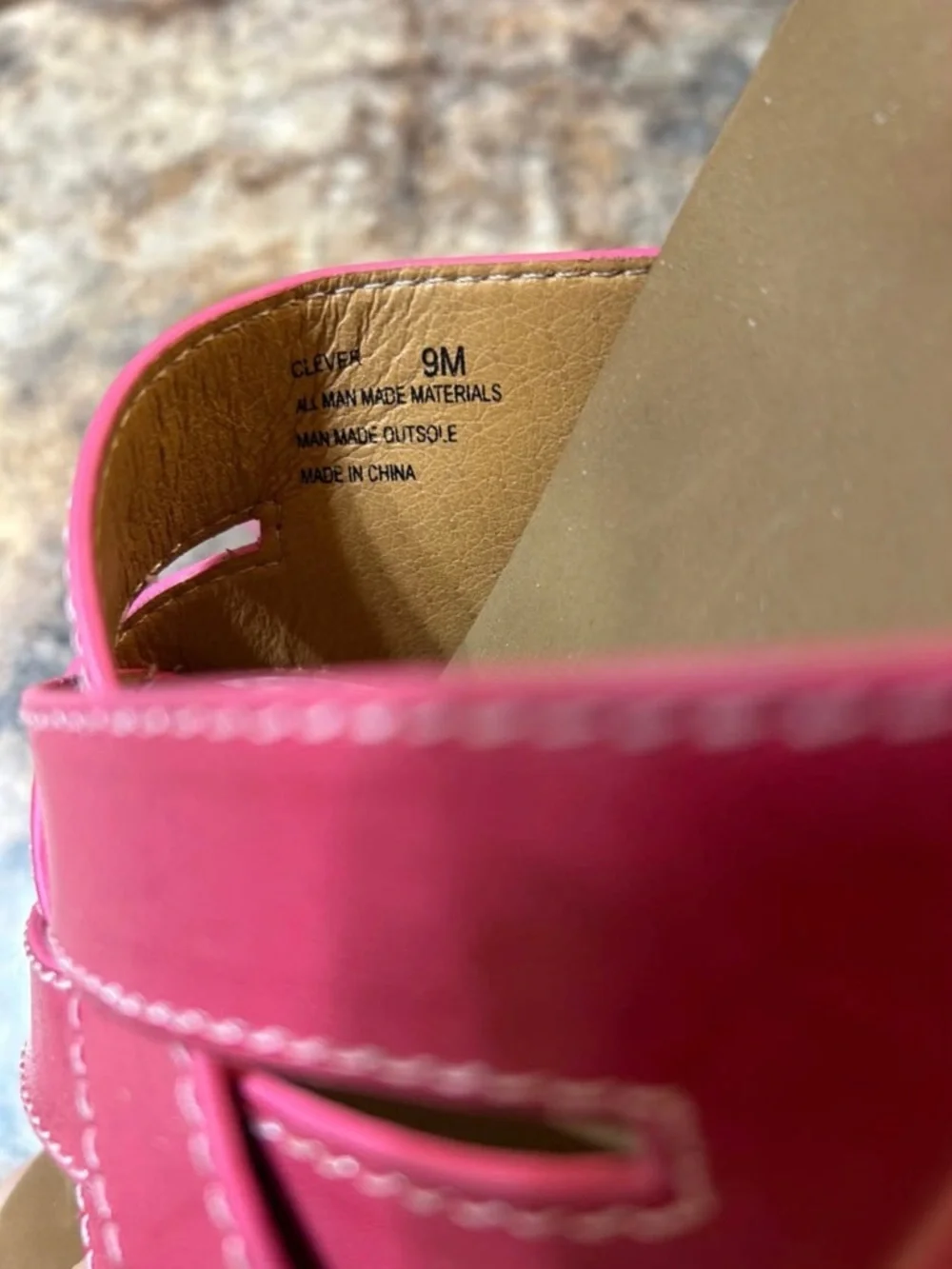 Yellow Box Women's Raspberry Crisscross Slide Sandals - Picture 6 of 6